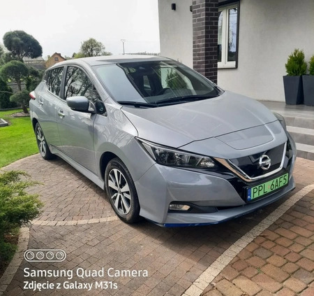 Nissan Leaf cena 66500 przebieg: 36500, rok produkcji 2021 z Kalisz małe 106